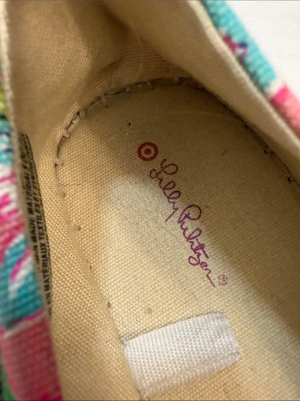 Lilly Pulitzer for Target Floral Canvas Espadrilles with Gold Toe